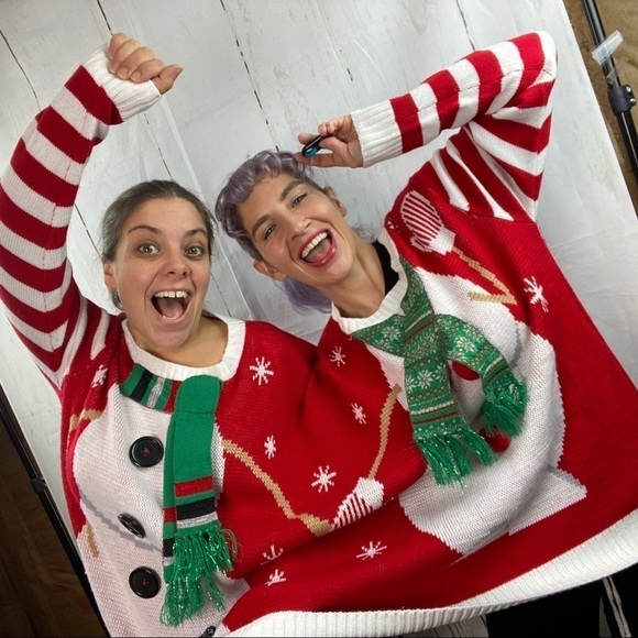 Ugly Christmas sweater DOUBLE - Picture 7 of 11